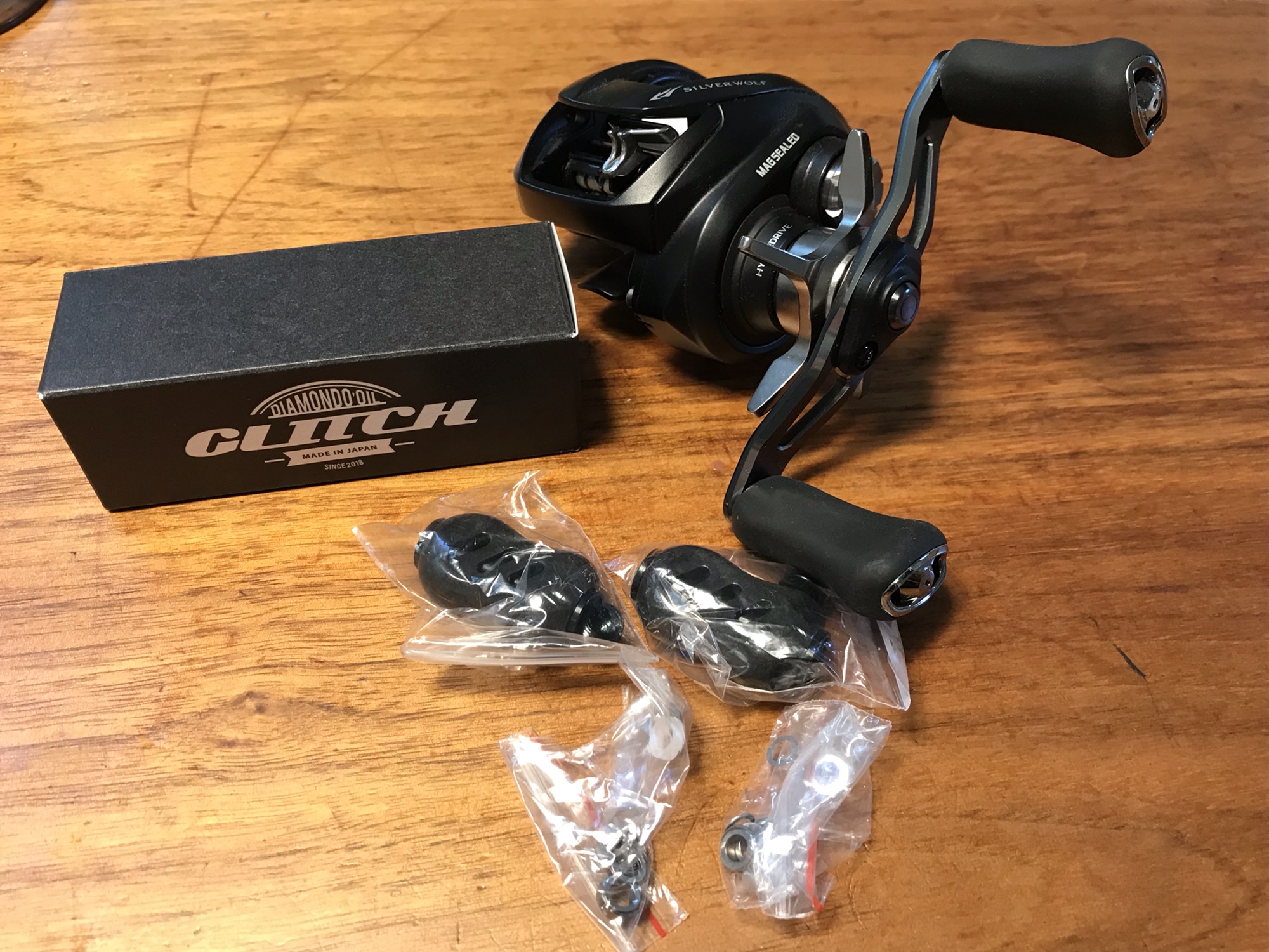 タックルチューン】中華製ハンドルノブ試してみた - NABRA Chase Fishing